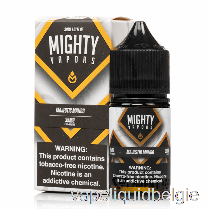 Vape België Majestueuze Mango - Machtige Dampzouten - 30ml 35mg